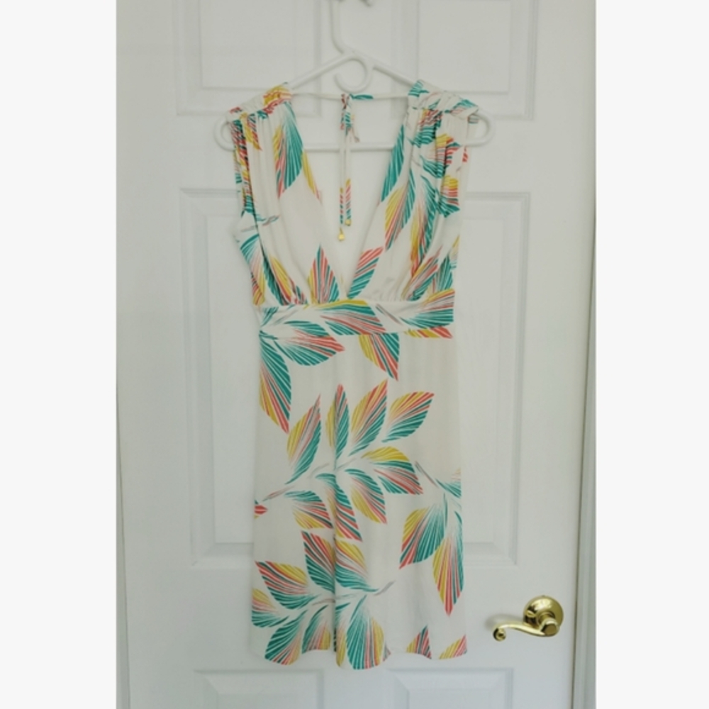 NWT Veronica m women dress M Medium Printed